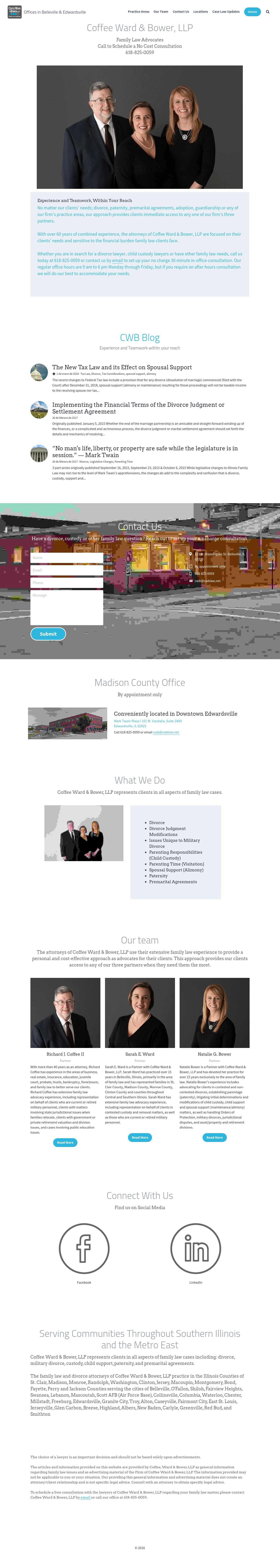 Coffee Ward & Bower, LLP - Belleville IL Lawyers