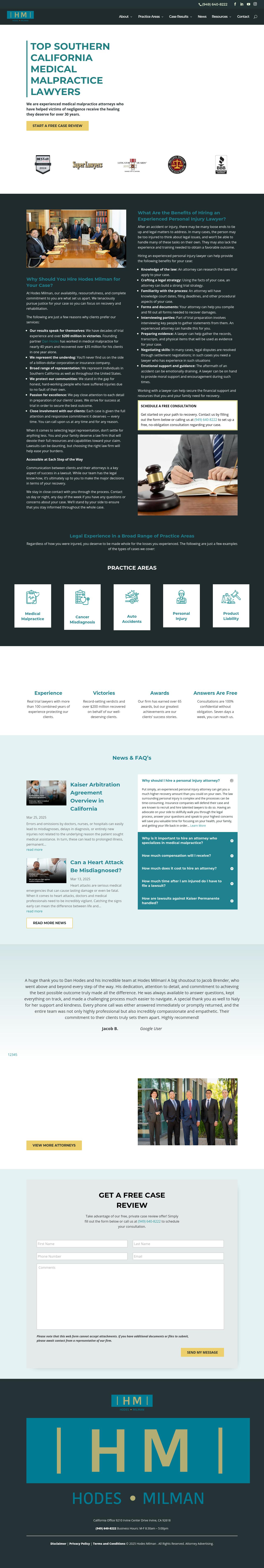 Hodes Milman LLP. - Irvine CA Lawyers