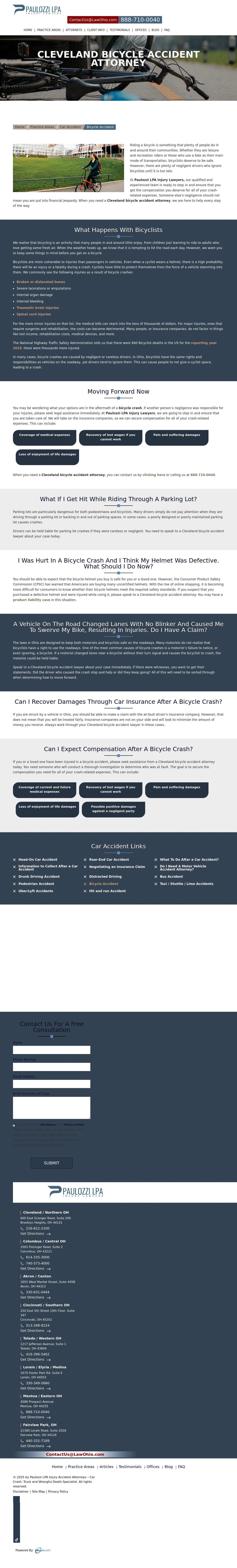 Paulozzi LPA Injury Lawyers - Brooklyn Heights OH Lawyers