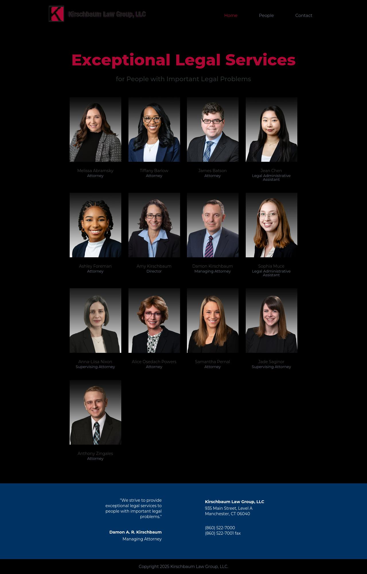 Kirschbaum Law Firm, LLC - Wethersfield CT Lawyers