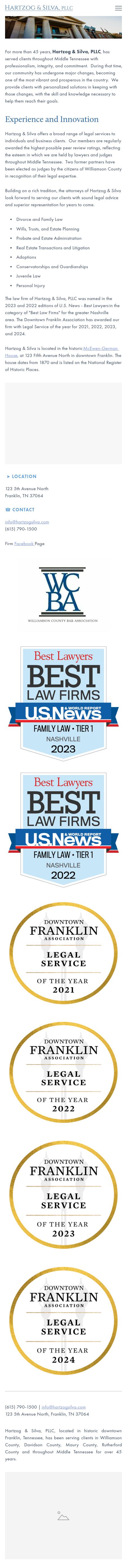 Hartzog & Silva, PLC - Franklin TN Lawyers