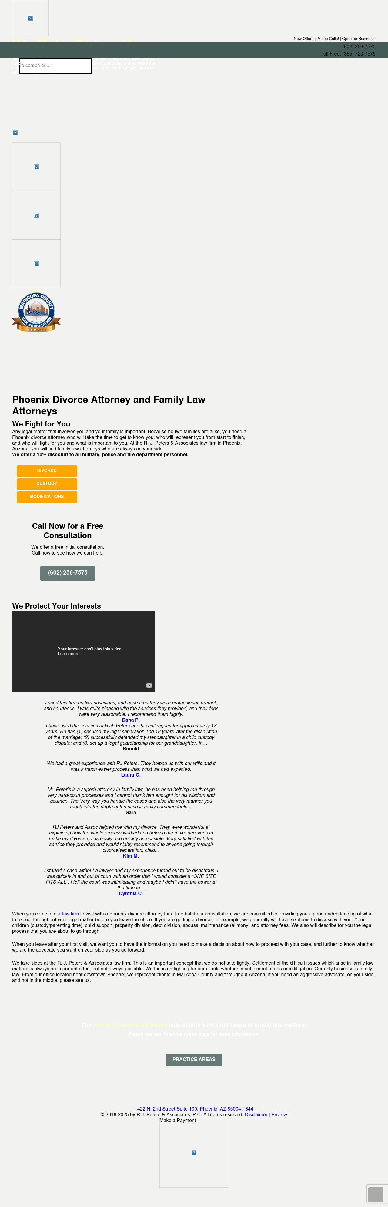 R.J. Peters & Associates PC - Phoenix AZ Lawyers