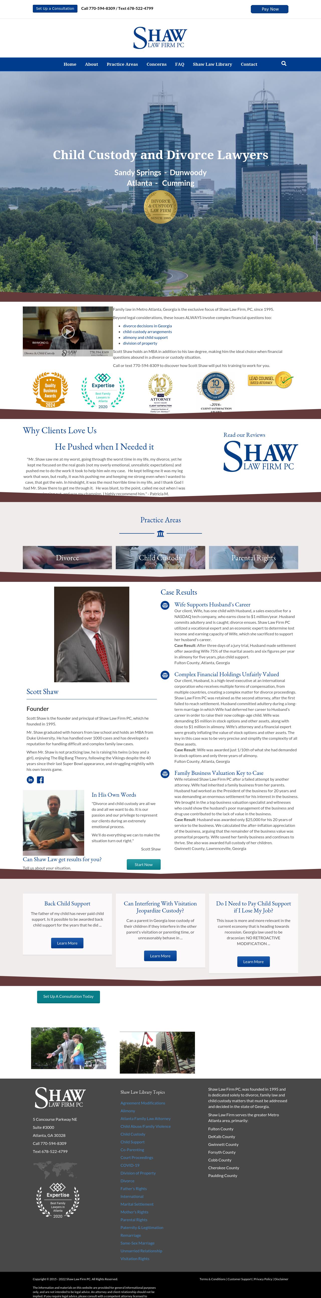 Shaw Law Firm, LLC - Atlanta GA Lawyers