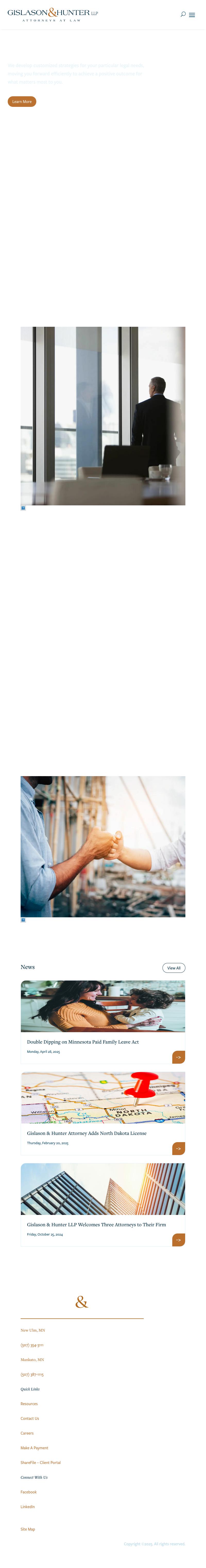 Gislason & Hunter LLP - Hutchinson MN Lawyers