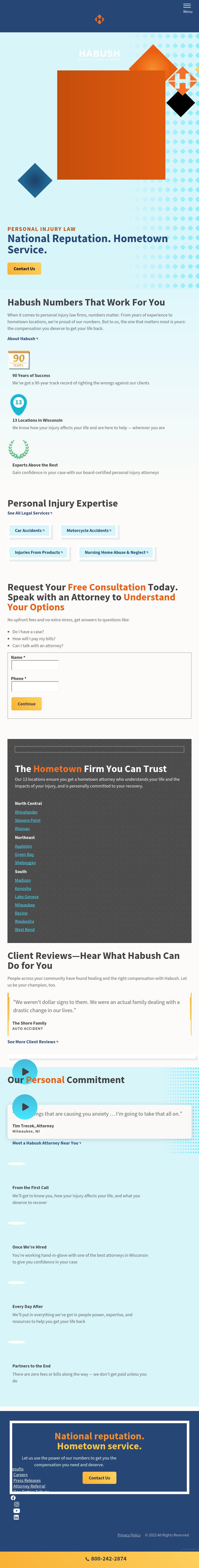 Habush Habush & Rottier S.C. - Stevens Point WI Lawyers