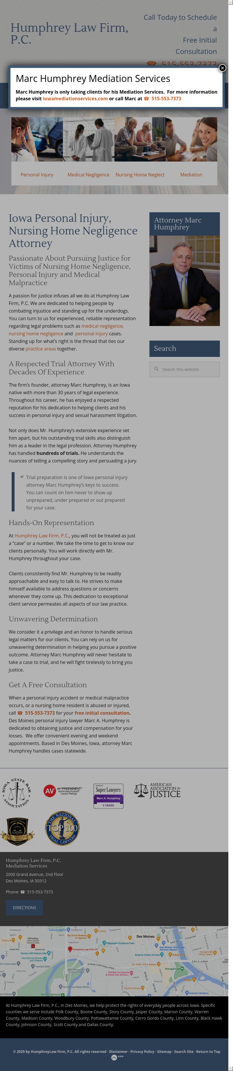 Humphrey Law Firm, P.C. - Des Moines IA Lawyers