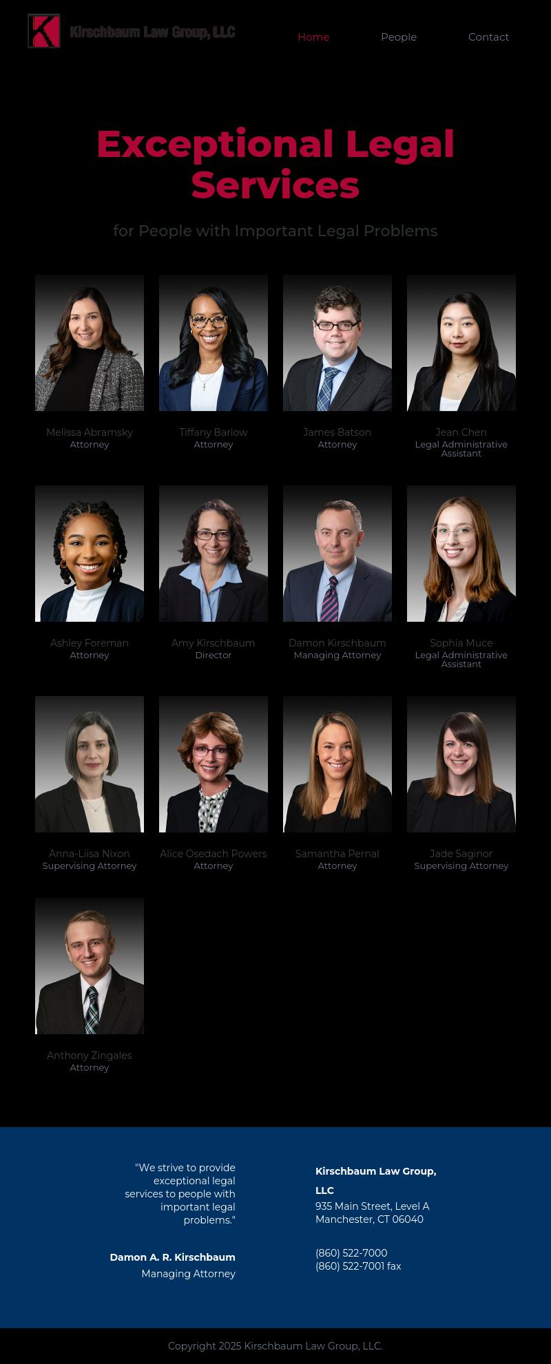 Kirschbaum Law Firm, LLC - Wethersfield CT Lawyers